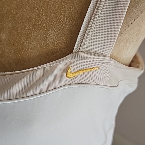 NIKE MARIA SHARAPOVA SHOCKINGLY GORGEOUS WHITE TENNIS DRESS Size L - Picture 2 of 4